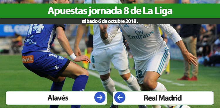 Apuestas Alavés Real Madrid, La Liga 2018-2019.