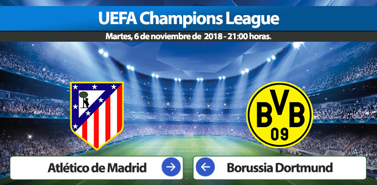 Atlético de Madrid – Borussia Dortmund, UEFA Champions League.