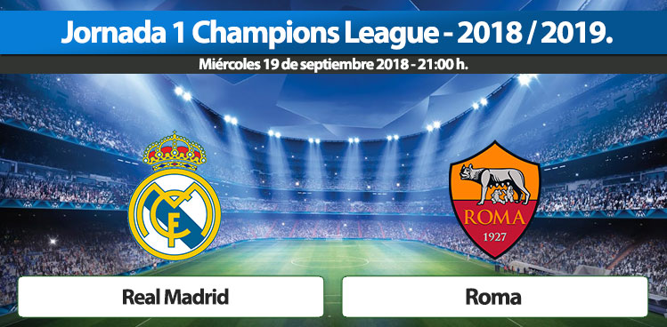 Real Madrid – Roma, UEFA Champions League.