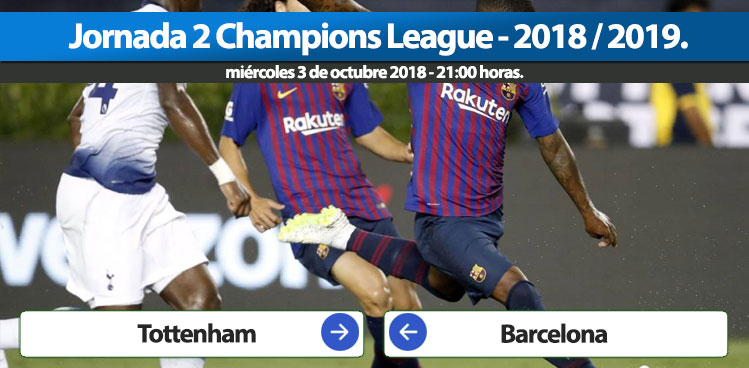 Tottenham – Barcelona, UEFA Champions League.