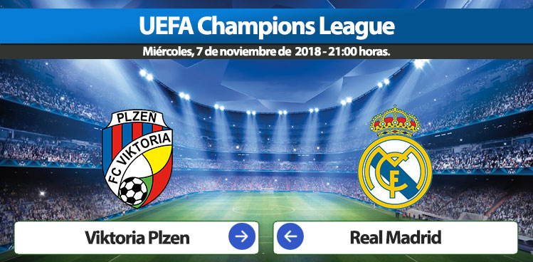 Viktoria Plzen – Real Madrid, UEFA Champions League.