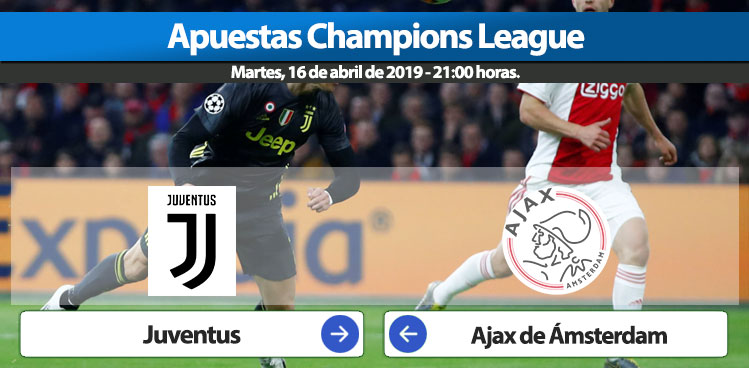 Apuestas Champions League | Juventus – Ajax de Ámsterdam