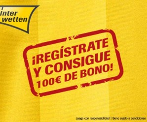 Bono Interwetten hasta 100 euros válido para toda su oferta