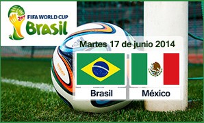 Mundial 2014, apuestas Brasil México.